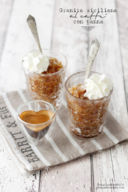 Granita siciliana al caffè, con panna