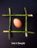 crema d'asparagi con uova in camicia