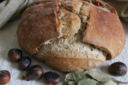 Pane di farro semintegrale alle caldarroste con lievito madre