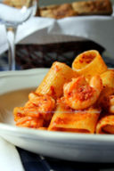 E 'MIEZZ PACCHERI CON 'NDUJA E MAZZANCOLLE