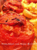 Pomodori col riso..... e fine vacanze