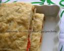 Focaccia n.3: cipollotti, olive, pomodorini e scamorza!