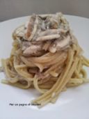 LINGUINE CON ALICE FRESCHE ED OLIO AL MANDARINO