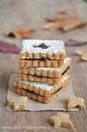 La calda atmosfera dell' autunno: Biscotti Linzer.....e benvenuto Ottobre!!