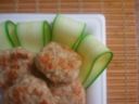 hamburger di pollo con fiocchi d'avena