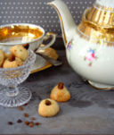 Biscotti di riso al pistacchio e acqua di rose, ed è finito il tormentone!