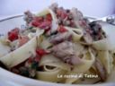 Tagliatelle alle erbe con sardine