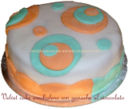 Velvet cake arcobaleno con ganache al cioccolato