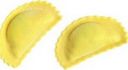 Ravioli con speck e radicchio