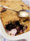 Blueberry cobbler, ovvero crumble all'americana