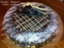 Torta caprese decorata per Pasqua