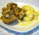 Agnello e patate al curry