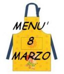 Menù per l' 8 maggio