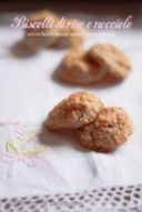 Biscotti di riso e nocciole senza burro senza uova  e senza glutine
