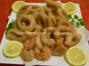 Anelli di totano e mazzancolle in pastella.... e voglia di misto fritto