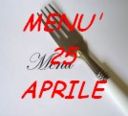 Menù per il 25 aprile