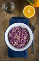 15 minuti in cucina: cous cous di cavolfiore violetto
