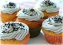 Cupcakes con frosting al pistacchio