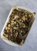 Pollo al forno con topinambur