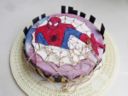 Torta uomo ragno per Vittoria