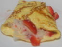 Omelette con fragole