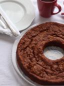 Ciambella al cioccolato e arancia a scarto zero