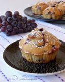 Muffins di farro all’uva fragola