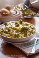 Pasta in crema di broccoli e patate, ricetta vegana