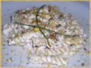 Fusilli con ricotta e frutta secca