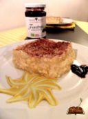 Risotto al salmone fumé con Fiordifrutta Rigoni alla mora di rovo