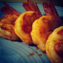 GAMBERONI AL BRANDY (PRAWNS IN BRANDY)