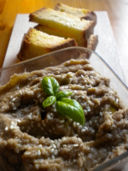 mousse di melanzane