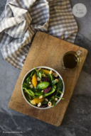 15 minuti in cucina: insalata di barbabietole, spinacini e arance