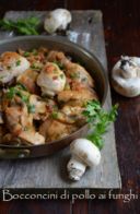 Un piccolo racconto di paura e bocconcini di pollo ai funghi