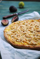 Crostata sbriciolata con fichi e mascarpone