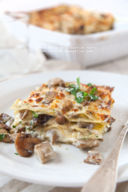 Lasagne ai funghi, ottobre e l'autunno