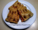 FOCACCIA  INTEGRALE  CON SALMONE