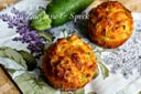 Muffin con zucchine e speck