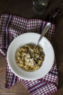 Fettuccine con lenticchie e funghi porcini