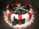 (S)torta piratesca per i 4 anni di Nicolò...