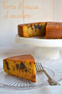 Torta di zucca al cioccolato