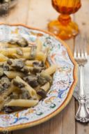 Pasta carciofi, olive e capperi per il 100% Gluten Free (Fri)Day