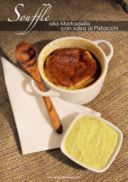 Soufflé alla mortadella con salsa ai pistacchi