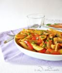 Penne con funghi e peperoni... Equilibio & Gusto