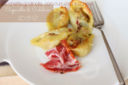 Ricetta | Barchette di pasta gratinate con cucuzza siciliana e capocollo di Calabria