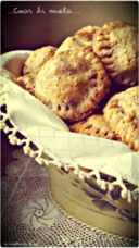 CUOR DI MELA INTEGRALI (Wholemeal biscuits to apples)