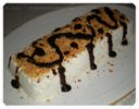 Semifreddo con cereali e granella di mandorle