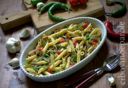 Penne con friggitelli e pomodorini