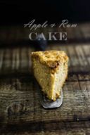 Torta di mele al rum... molto alcolica! Apple and Rum cake