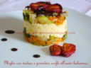 Miglio con verdure e pomodorini confit all''aceto balsamico